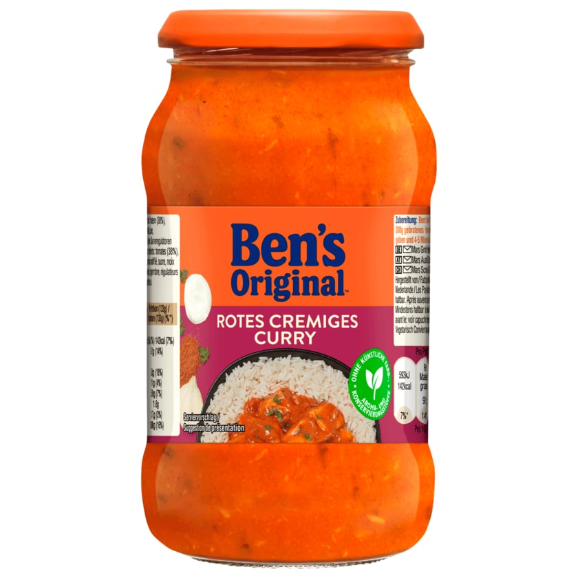 Ben's Original Sauce Indisch Rotes Curry 400g